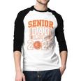 Senior Dad Class Of 2026 Graduate Basketball Graduation 2026 Men Baseball Raglan Shirt