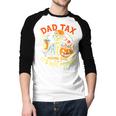 Skeleton Papa Halloween Dad Tax Making Sure Not Poison Men Baseball Raglan Shirt