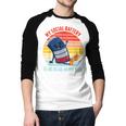 My Social Battery Is As Dead As My Dad Men Baseball Raglan Shirt