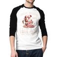 Soggy Beaver Bbq Barbecue Grill Master Humor Dad Men Men Baseball Raglan Shirt