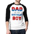 Spider Web Birthday Party Dad Of The Birthday Boy Men Baseball Raglan Shirt Spider Web Birthday Party Dad Of The Birthday Boy Men Baseball Raglan Shirt