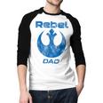 Star Wars Rebel Alliance Matching Family DAD T-Shirt Men Baseball Raglan Shirt