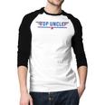 Top Uncle Favorite Best Brother Dad Relatives Niece Nephew Men Baseball Raglan Shirt