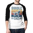Vintage Doodle Dad Aussie Doodle & Goldendoodle Men Baseball Raglan Shirt Vintage Doodle Dad Aussie Doodle & Goldendoodle Men Baseball Raglan Shirt