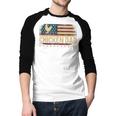 Vintage USA Flag Chicken Dad Stars Men Baseball Raglan Shirt Vintage USA Flag Chicken Dad Stars Men Baseball Raglan Shirt