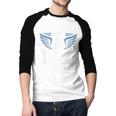 Volleyball Dad Professional Line Judge Volleyball Father Men Baseball Raglan Shirt