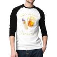 Voy Hacer Papa Ser Papa Voy A Ser Papa Dad To Be In Spanish Men Baseball Raglan Shirt