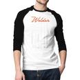 Welder Dad Like A Normal Dad Only Cooler USA Flag Welding Men Baseball Raglan Shirt