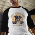 Aussie DAD Australian Shepherd Men Baseball Raglan Shirt