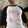 Ballerina Bday Dance Dad Of The Birthday Girl Ballet Dancer Men Baseball Raglan Shirt