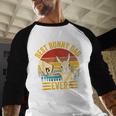 Best Bunny Dad Ever Rabbit Lover Father Pet Rabbit Men Baseball Raglan Shirt