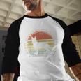 Best German Shepherd Dad Ever Daddy Dog Lover Owner Men Baseball Raglan Shirt