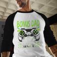 Bonus Dad Of The Birthday Boy Video Game Bday Party Men Baseball Raglan Shirt Bonus Dad Of The Birthday Boy Video Game Bday Party Men Baseball Raglan Shirt