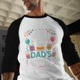 I Can’t Keep Calm It’s My Dad’s Birthday Father's Day Bday Men Baseball Raglan Shirt