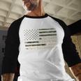 You Can’t Scare Me I Have Two Daughters Fathers Day Dad Men Baseball Raglan Shirt