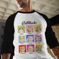 Cat Lover Cat Mom Cat Dad Crazy Cat Lady Cattitudes Men Baseball Raglan Shirt