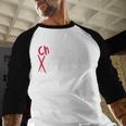 Cheer Dad Beer Dad Cheerleading Father Father's Day Men Baseball Raglan Shirt
