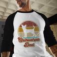 Chihuahua Dad Dog Lover Men Chihuahua Dog Vintage Men Baseball Raglan Shirt