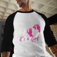 Cool Parent Apparel Proud New Dad It's A Girl Classic Fit Short Sleeve Crew Neck T-Shirt Small Men Baseball Raglan Shirt