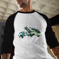 I Can Crash Better Than My Dad Graphic Demo Derby Shirt Men Baseball Raglan Shirt