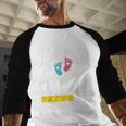 Dad To Be 2026 Loading Dad Est 2026 Promoted To Daddy Men Baseball Raglan Shirt