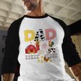 Dad Birthday Boy Farm Animal Farming Farmer Family B-Day Men Baseball Raglan Shirt