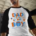 Dad Of The Birthday Boy Matching Family Blippy Men Baseball Raglan Shirt Dad Of The Birthday Boy Matching Family Blippy Men Baseball Raglan Shirt