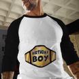 Dad Of The Birthday Boy Wrestling Belt Birthday Kids Boys Men Baseball Raglan Shirt Dad Of The Birthday Boy Wrestling Belt Birthday Kids Boys Men Baseball Raglan Shirt