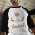 Dad Of The Birthday Cowboy Themed Birthday Boy Rodeo Cowboy Men Baseball Raglan Shirt Dad Of The Birthday Cowboy Themed Birthday Boy Rodeo Cowboy Men Baseball Raglan Shirt