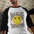 Dad Of The Birthday Girl Retro Family Matching Party Bday Men Baseball Raglan Shirt