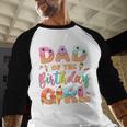 Dad Of The Birthday Ice Cream Family Matching Party Men Baseball Raglan Shirt Dad Of The Birthday Ice Cream Family Matching Party Men Baseball Raglan Shirt