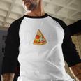 Dad Birthday Pizza 1st Birthday Pizza Family Matching Men Baseball Raglan Shirt
