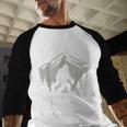 Dad Father Bigfoot Just A Dad Who Always Came Back Men Baseball Raglan Shirt