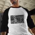 My Dad Your Dad Firefighter Son Proud Fireman Rescuer Men Baseball Raglan Shirt