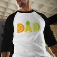 Dad Fruitarian Lover Summer Father Fruit Slice Men Baseball Raglan Shirt Dad Fruitarian Lover Summer Father Fruit Slice Men Baseball Raglan Shirt