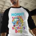 Dad And Mom Mommy Of The Birthday Boy Family Party Decor Men Baseball Raglan Shirt Dad And Mom Mommy Of The Birthday Boy Family Party Decor Men Baseball Raglan Shirt