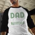 Dad Official Teenager Translator Dad Men Baseball Raglan Shirt