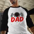 Dad Pit Crew Chief Racing Birthday Childs Party Fun Men Baseball Raglan Shirt Dad Pit Crew Chief Racing Birthday Childs Party Fun Men Baseball Raglan Shirt