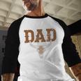 Dad Skull Fathers Day Shirt Western Rodeo Family Matching Men Baseball Raglan Shirt