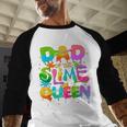 Dad Of The Slime Queen Birthday Family Matching Party Men Baseball Raglan Shirt Dad Of The Slime Queen Birthday Family Matching Party Men Baseball Raglan Shirt