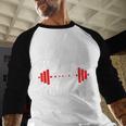 My Dad Is Stronger Than Your Dad T-Shirt Men Baseball Raglan Shirt