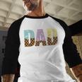 Dad Of The Sweet One Ice Cream 1st First Family Father's Day Men Baseball Raglan Shirt Dad Of The Sweet One Ice Cream 1st First Family Father's Day Men Baseball Raglan Shirt