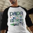 Dada Of The Birthday Boy Hole In One Golf Lover Men Baseball Raglan Shirt