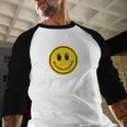 Dada One Happy Dude Birthday Theme 1st Family Matching Mom Men Baseball Raglan Shirt
