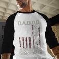 Daddd Gun Dads Against Daughters Dating Democrats On Back Men Baseball Raglan Shirt