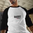 Daddy Bear Fathers Day Cute Baby Cub Papa Dad-a Pops Small Men Baseball Raglan Shirt