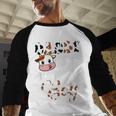 Daddy Of The Birthday Boy Cow Farm 1St Birthday Boy Men Baseball Raglan Shirt Daddy Of The Birthday Boy Cow Farm 1St Birthday Boy Men Baseball Raglan Shirt