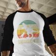 Daddy Dinosaur Daddysaurus 2 Kids For Dad Men Baseball Raglan Shirt Daddy Dinosaur Daddysaurus 2 Kids For Dad Men Baseball Raglan Shirt
