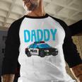 Daddy Is My Hero Police Toddler Police Officer Cop Boys Kids Men Baseball Raglan Shirt