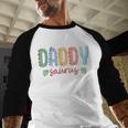 Daddy Saurus Dad Dinosaur Three Rex Birthday Boy Girl Family Men Baseball Raglan Shirt Daddy Saurus Dad Dinosaur Three Rex Birthday Boy Girl Family Men Baseball Raglan Shirt